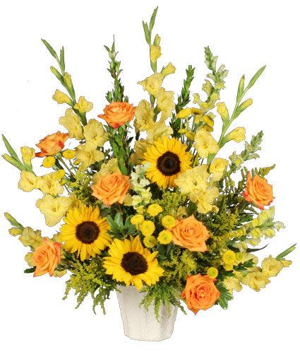 Golden Goodbye - Clayton Florist: The Florist At Plantation