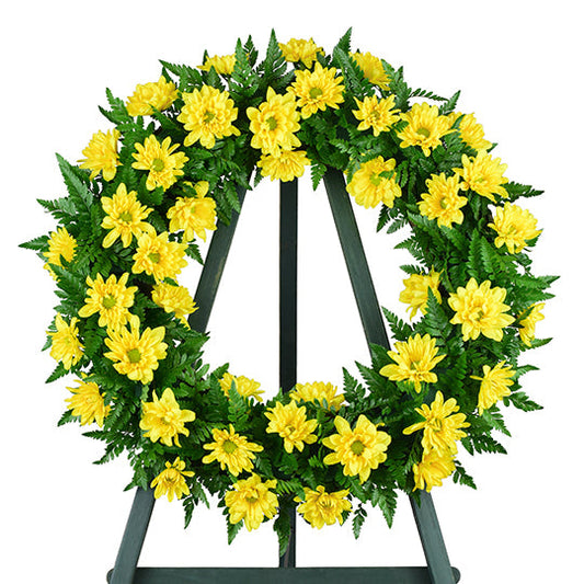 Yellow Sunshine Wreath