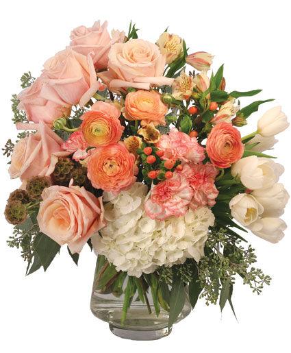 Blushing Elegance - Clayton Florist: The Florist At Plantation