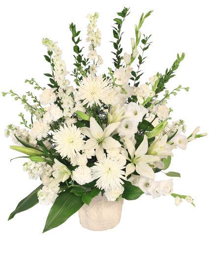 Graceful Funeral Mache - Clayton Florist: The Florist At Plantation