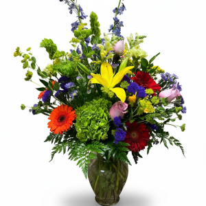 A Gardeners Colorburst Arrangement