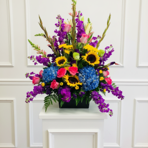 Colorful Celebration Sympathy Urn