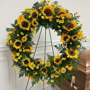 Everlasting Glow Standing Wreath