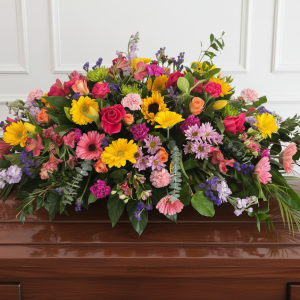 Garden Path Casket Spray