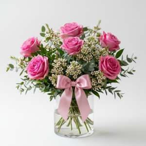 Mom's Pink Roses