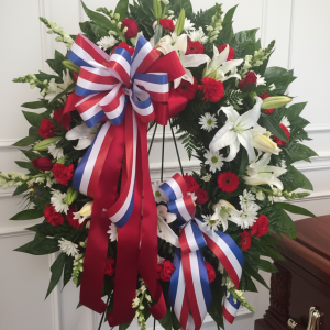 Patriotic Honor Standing Wreath