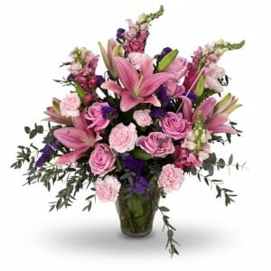 Peaceful Meadow Sympathy Vase