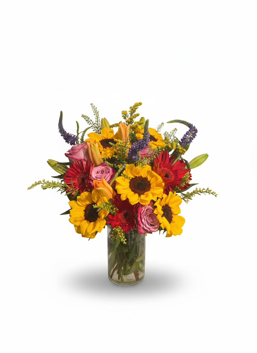 Radiant Sunshine Vase