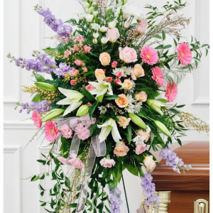 Soft Rememberance Standing Spray
