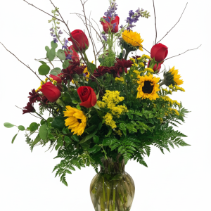 Sunflower Meadow Vase